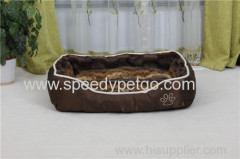 Large Size Square Wild Pattern Pet Bed