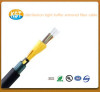 double sheath cable/multiple cores Distribution Tight Buffer Armored Fiber Optical Cable with black out sheath jacket