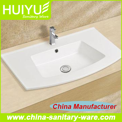 New Coming One Meter Cabinet Thin Edge Wash Basin Sink