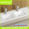 Bathroom ceramic washing basin thin edge of basin featheredge basin