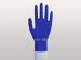blue nitrile examination gloves