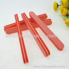 orange straight sponge nail file