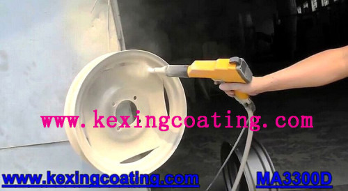 powder coating gun for rims