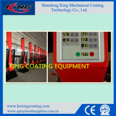 reciprocatig machine for metal coating