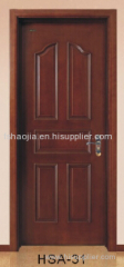 WOOD-PLASTIC COMPOSITE FIRE-FLOOR SWING DOOR