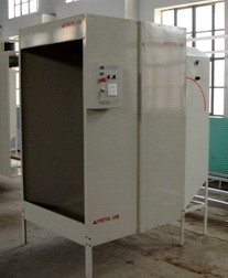 China manual powder coating booth