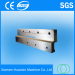 Metallurgical shear blade upper and bottom knives