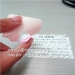 Self Adhesive Destructive Label Papers For Eggshell Sticker Use
