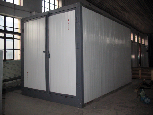 Electric powder curing oven