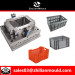 custom OEM plastic crate mould with high precision in China
