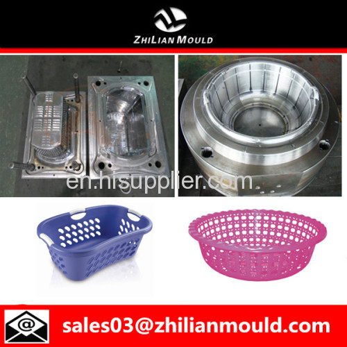 custom OEM plastic basket mould with high precision in China