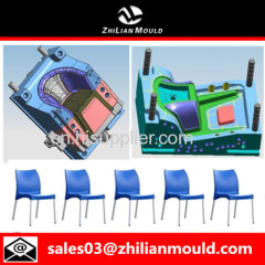 custom OEM plastic chair mould with high precision in China