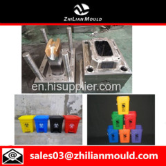 custom OEM plastic dustbin mould with high precision in China