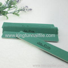 green import square professional nail file