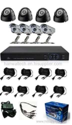 HANWAL 8CH AHD DVR Kit