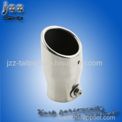 titanium exhaust silencer for porche cayenne