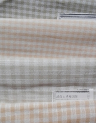 Organic Cotton Checked Fabric