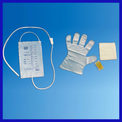 Disposable intestinal flush pack for hospital