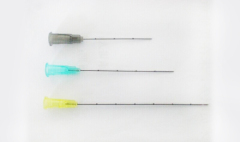 Disposable micro cosmetic blunt needle