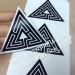 Custom Design Printing for Breakable Eggshell Stickers Fancy Self Adhesive Vinyl Eggshell Sticker