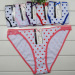 2015 New stretched cotton bikini brief laced women underwear lady boyshort pants dot lady panties lingerie intimate unde