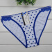 2015 New stretched cotton bikini brief laced women underwear lady boyshort pants dot lady panties lingerie intimate unde