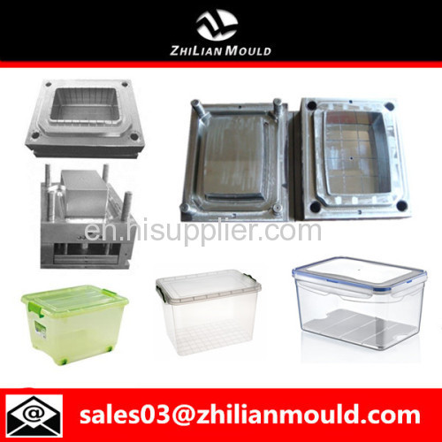 custom OEM plastic container mould with high precision in China