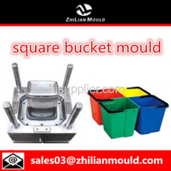 custom OEM plastic bucket / pail mould with high precision in China