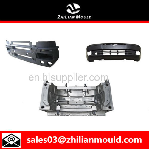 custom OEM plastic auto bumper mould with high precision in China
