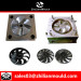 custom OEM plastic air cooler fan blade mould with high precision in China