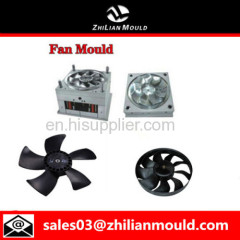 custom OEM plastic air cooler fan blade mould with high precision in China