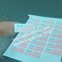 Cheaper Price Fragile Warranty Sticker Made in China Supplier Anti Tamper Proof Security Seal Sticker