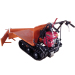 6.5Hp gasoline engine 300kgs load capacity manual tipping mini dumper crawler