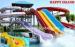 Fiberglass Big Water Slide Water Amusement Park For Amusement Park