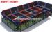 New Popular Design Trampolines For Kids For Amusement Park