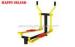 Galvanized Steel 3.0mm Thickness Outdoor Gym Equipment For Amusement Park