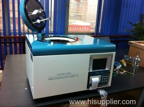 Oxygen Bomb Calorimeter For Testing Coal Calorific Power