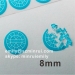 Custom 8mm Round Warranty Security Screw Stickers