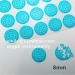 Custom 8mm Round Warranty Security Screw Stickers