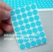 Custom 8mm Round Warranty Security Screw Stickers