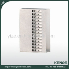 Customized mechanical connector mold parts manufacture