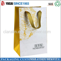 Hot Sale Cosmetic Paper Bag with High Quality