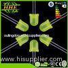 Round shape InGaN / GaAsp Chip 8mm LED module / emitter 605nm - 610nm