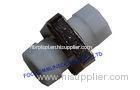 FC Square Type Fiber Optic Coupler with White Cap Low Insertion Loss For FTTX