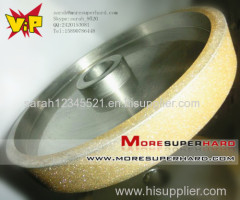 Electroplated diamond grooving wheel