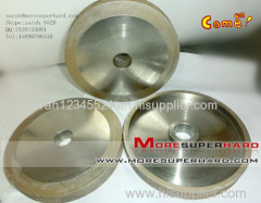 Electroplated diamond grooving wheel