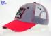 Fashion wholesale Washing Customize Mesh Trucker Baseball Cap with Cotton And Polyester
