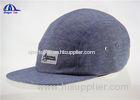 Flat Short Brim Print Customized 5 Panel Snapback Camp Caps and Hats for Boys