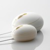 Egg shape wired 3d optical usb cable mouse
