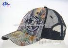 Embroidery Design Customize Mesh Trucker Caps with Cotton And Polyester